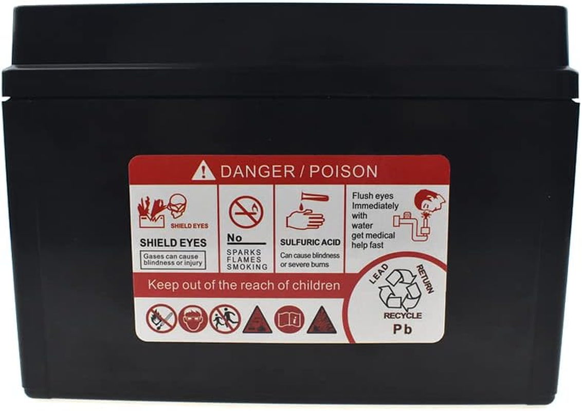 YTX9-BS 12V9Ah Motorcycle GEL Battery Dirt Bike ATV Quad Scooter Motorbike Replace GTX9-BS CTX9-BS YTX9-BS image number 1