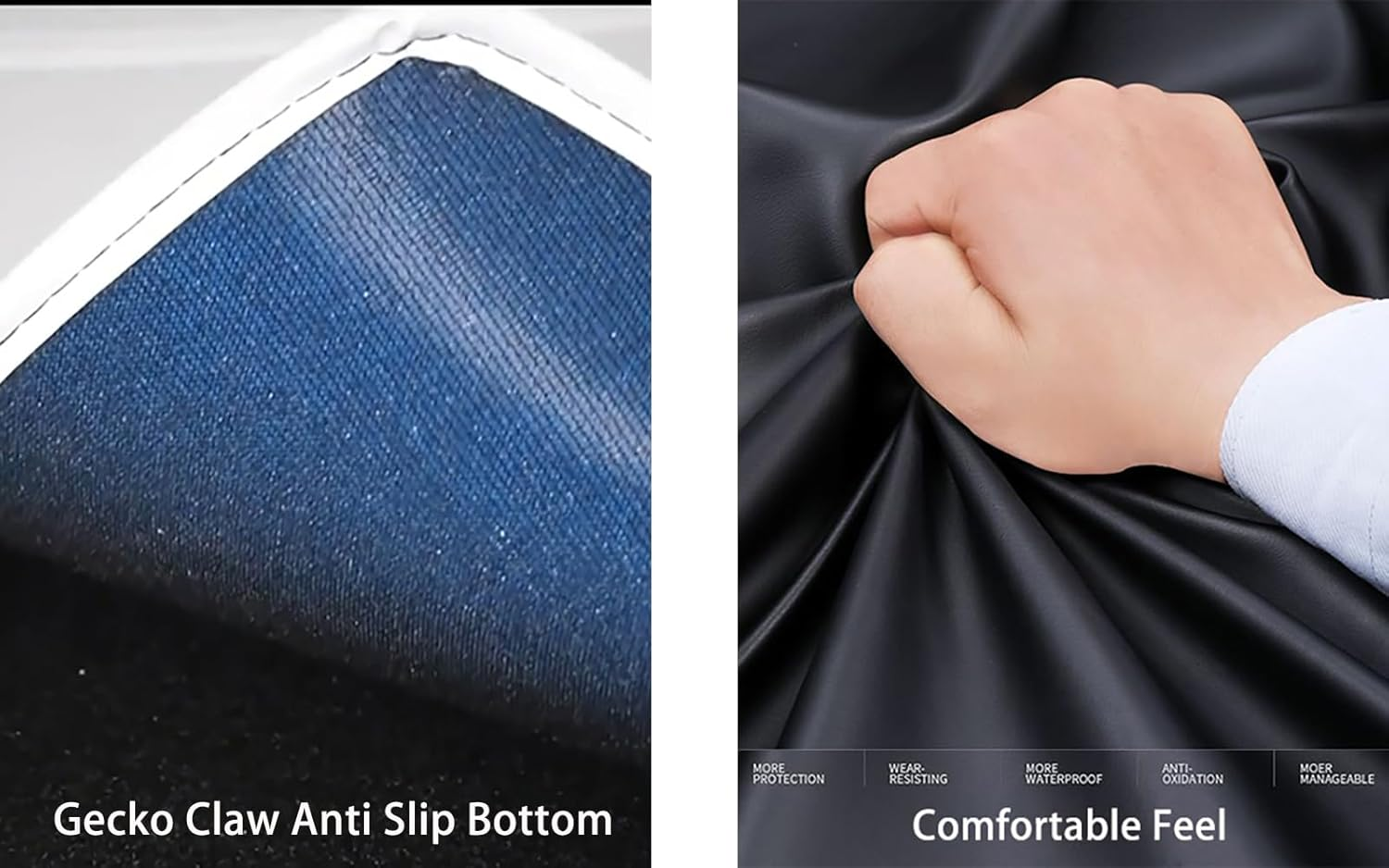 Full Cover Frunk Mat & Rear Lower Trunk Storage & Inner Storage Mat for Tesla Model Y 2026 (Juniper Update) &ndash; Full Coverage, Non-Slip, Easy Clean(Black)