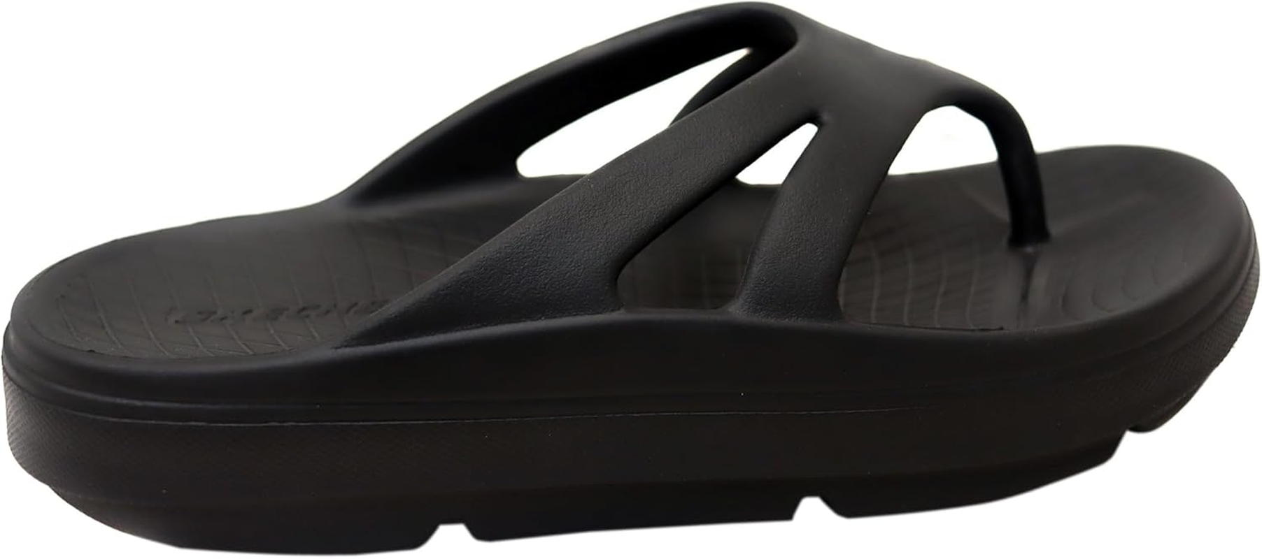 Skechers Men'S Relaxed Fit Relay - Re-Bounce Sandal, 3 Point Thong - Black, US 10 image number 4