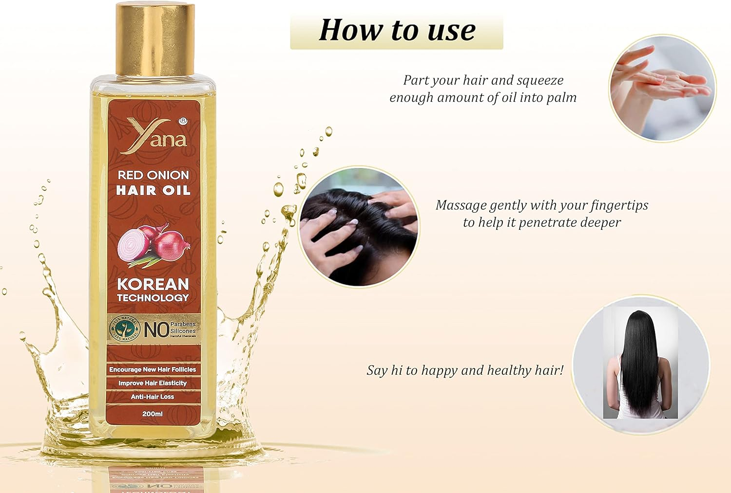 Yana Red Onion Oil for Hair image number 6