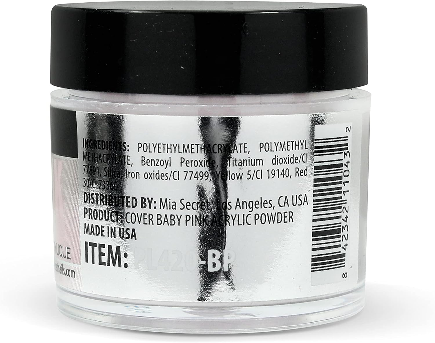 Mia Secret Acrylic Powder Cover Baby Pink 1 Oz.