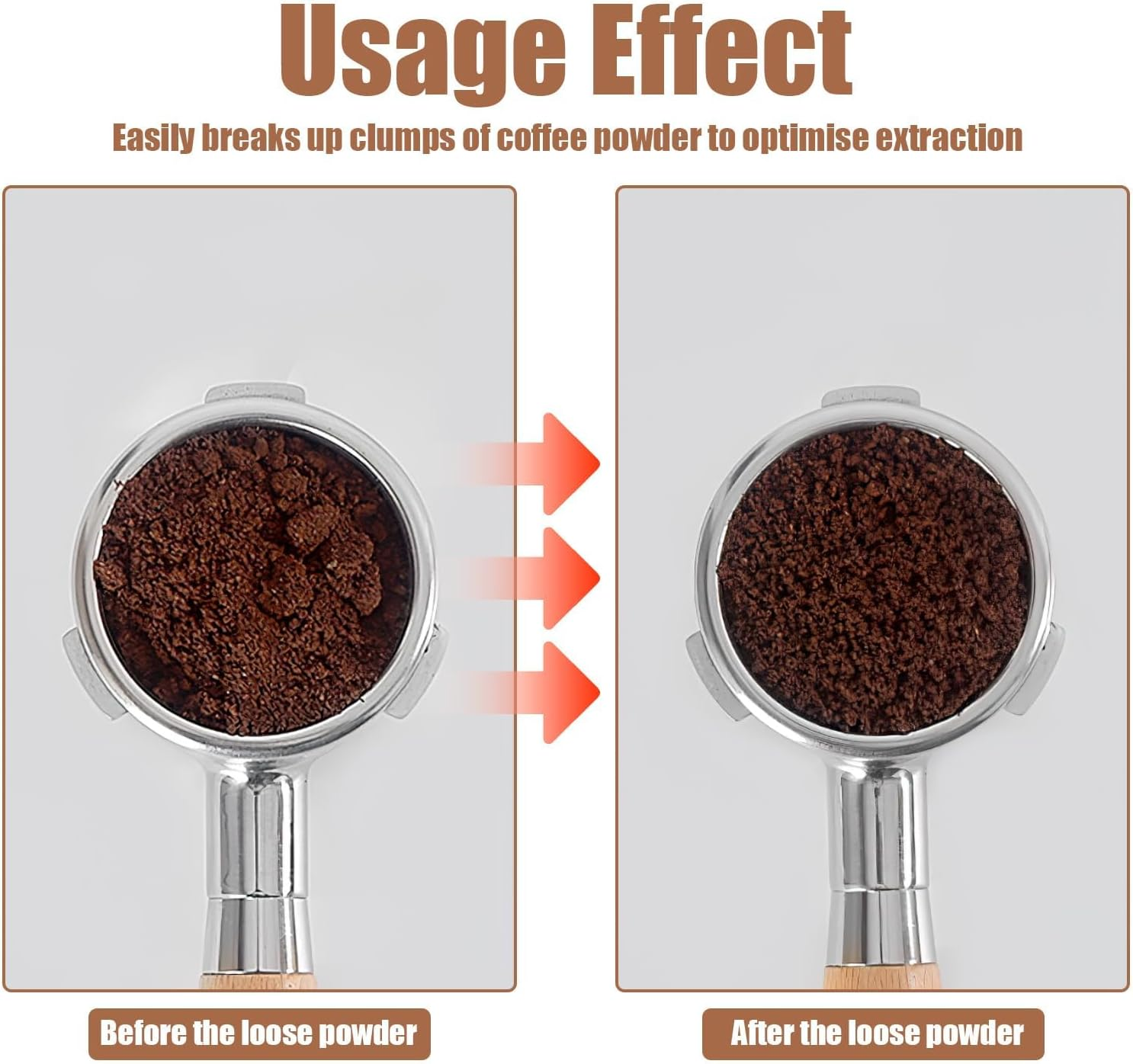 Upgraded 6-Needle WDT Tool, 0.4Mm Coffee Stirrer & Distributor with Stand, Barista-Grade Espresso Accessory for Even Extraction, Essential Coffee Machine Accessory for Barista, Cafes, Gift image number 1