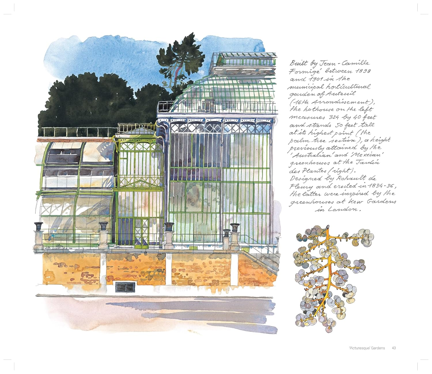 Garden of Paris Sketchbook