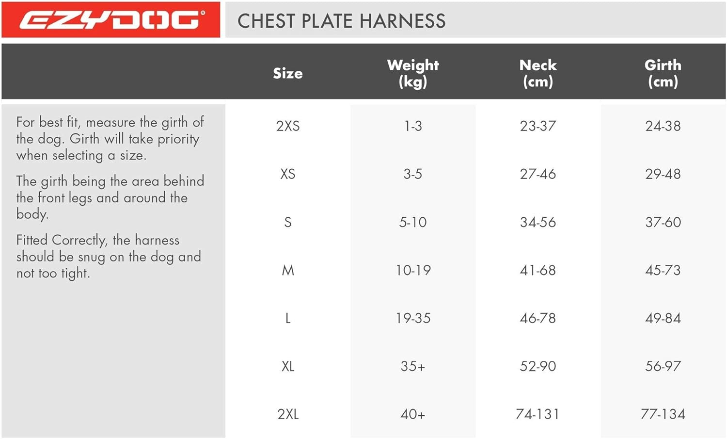 Ezydog Chest Plate Dog Harness - with Free Car Restraint - Best No Pull Harnesses for Small, Medium and Large Dogs - Custom Fit,Reflective, Easy Fit (L, Black) image number 2