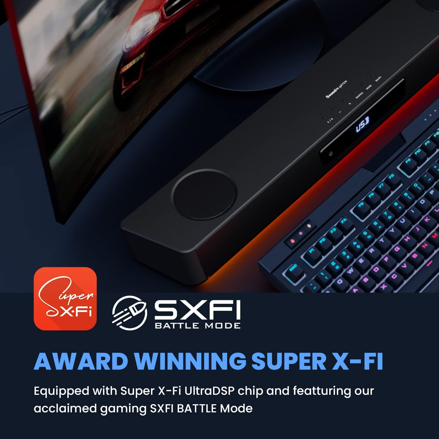 Creative Sound Blaster Katana SE image number 1