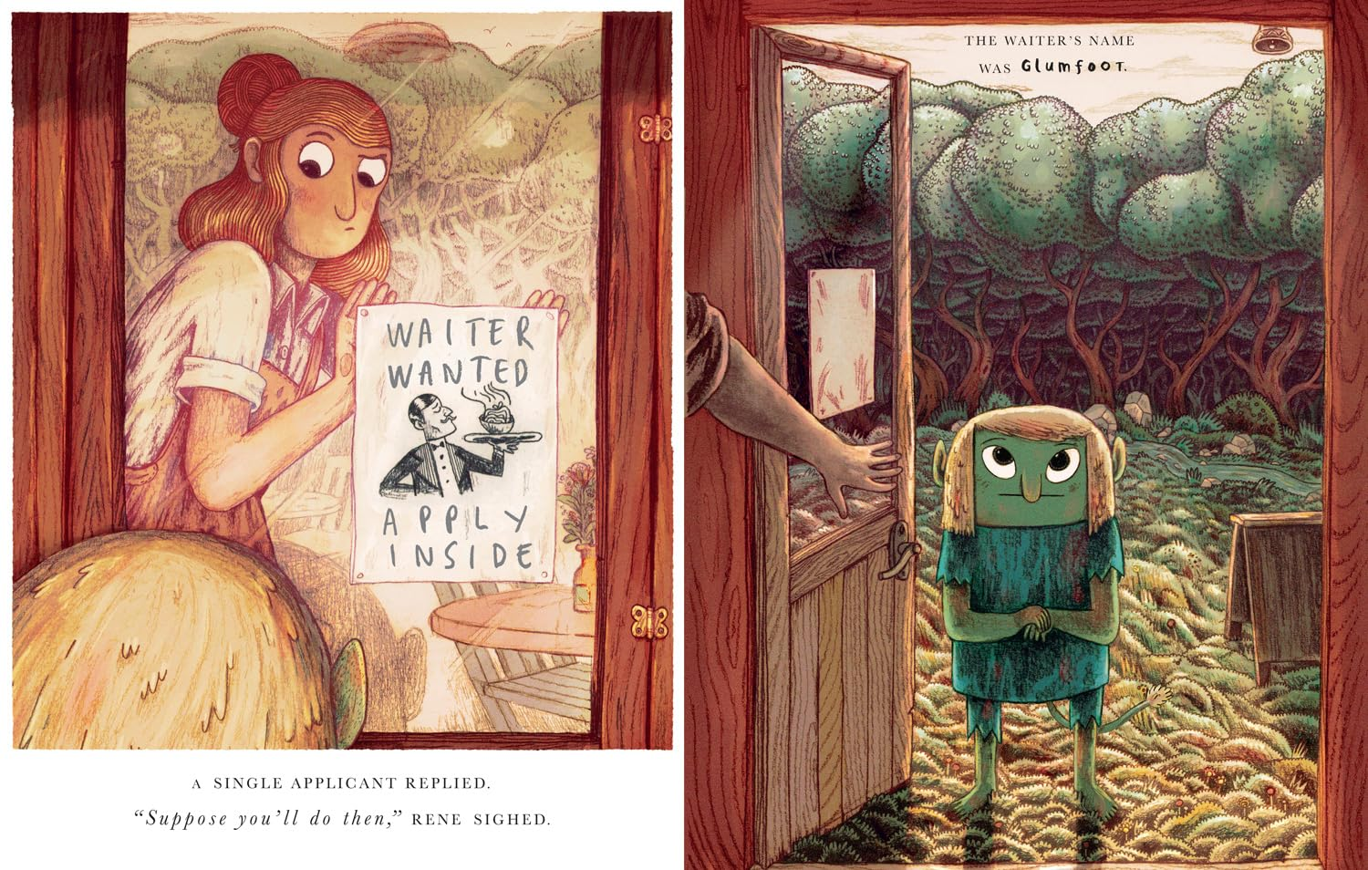 The Cafe at the Edge of the Woods: the Phenomenal and Outrageously Original New Illustrated Children&rsquo;S Picture Book Full of Mythical Creatures, Monstrous Meals and an Unusual Friendship image number 4