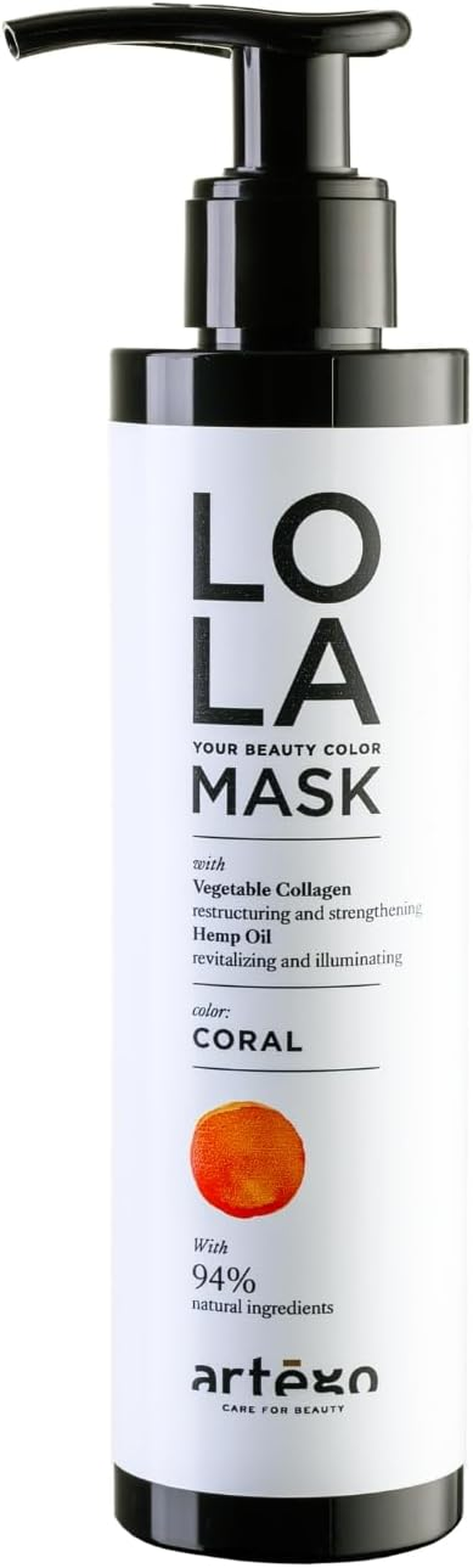 Artego Lola Your Beauty Colour Mask Coral 200 Ml