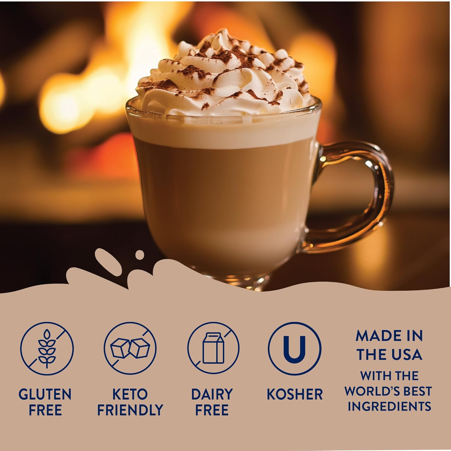 Jordan'S Skinny Mixes Syrups White Chocolate Mocha, Barista Collection Sugar Free Coffee Flavoring Syrup, 25.4 Ounce Bottle image number 6