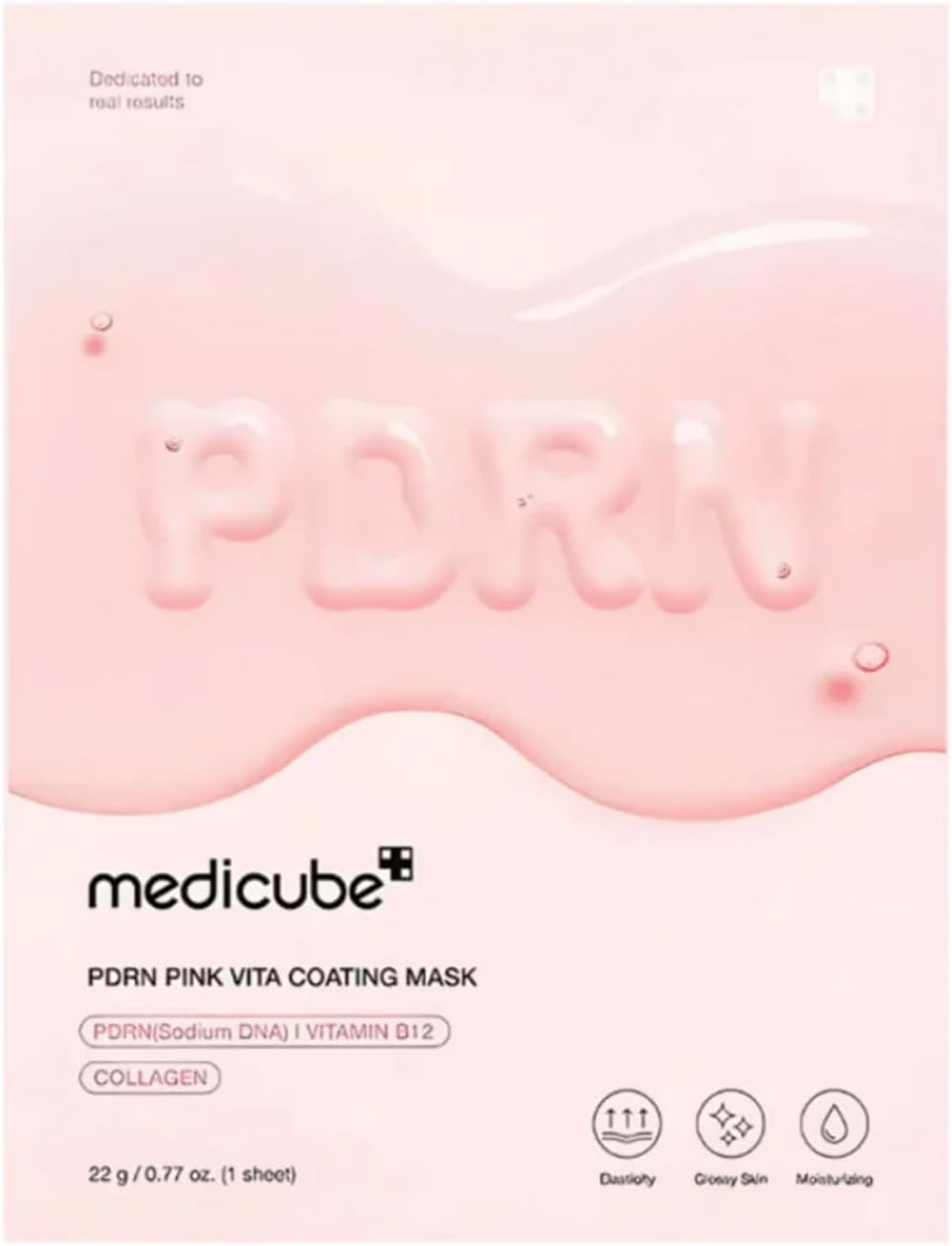 MEDICUBE - PDRN Pink Vita Coating Mask 22G image number 2