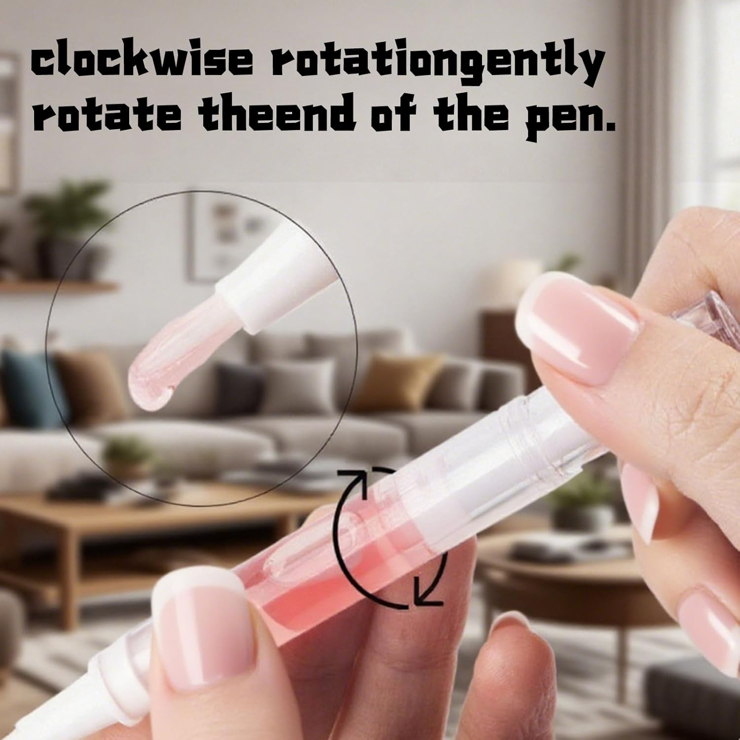 8 Pcs Nail Oil Pen, Deep Nourishment Cuticle Oil, Keratin Layer Oil Pen Set, Nail Growth Essence, Deburring and Dead Skin for Repairing Cracks, Dry and Nourishing Pen image number 3