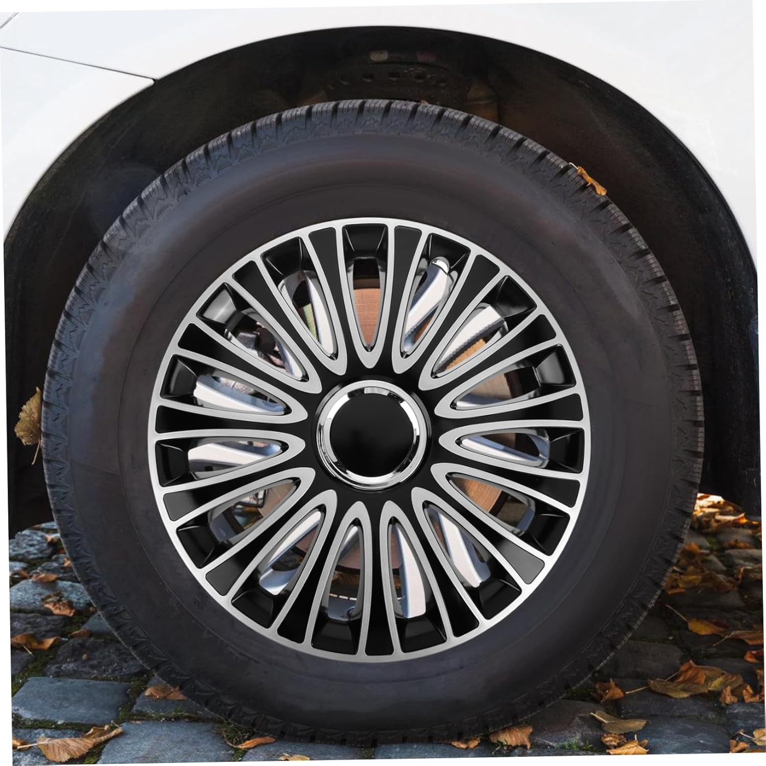 TOGEVAL Automotive Wheel Hub Cover Durable Hubcap for Vehicle Protection Easy Installation Compatible with Cars Design image number 3