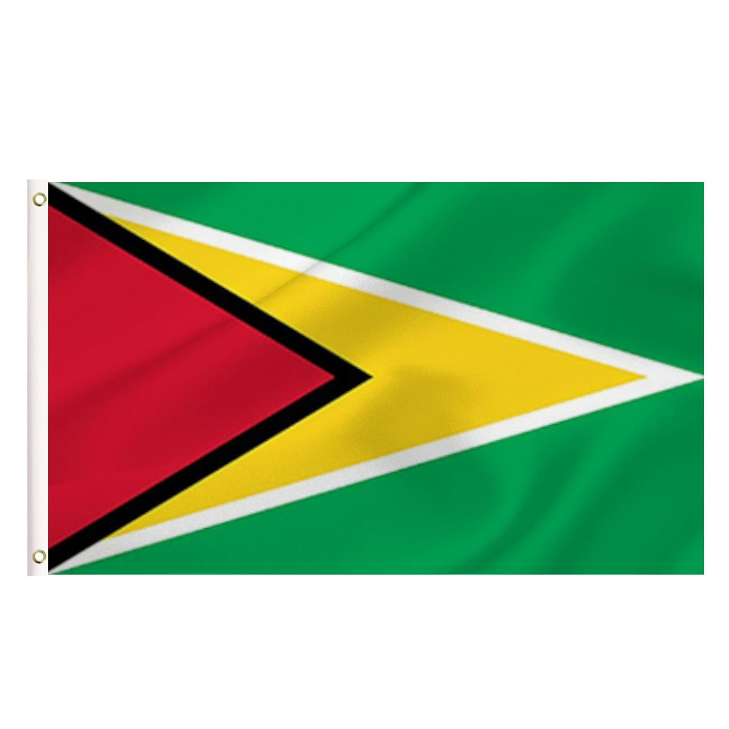 LARGE Guiana Flag, 3X5Ft Guyana Flags Banner for Indoor Outdoor Decoration of Canada Yards.Parade or Express Mood image number 1