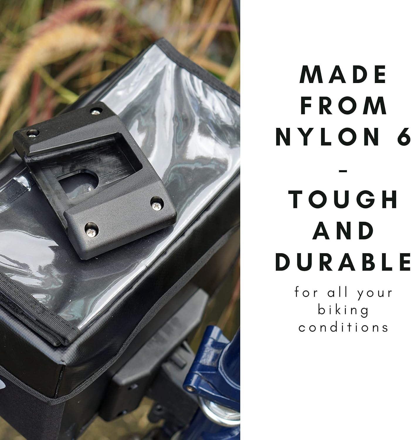 Vincita Bag Adapter for Brompton Bike Hardware Kit - Compatible with Brompton Front Carrier Block - Bolts and Nuts Included - Bicycle Accessories - Convert Any Bag to Fit Your Brompton Bike image number 5