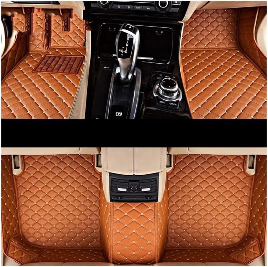 Car Mats Custom Car Floor Mats for Maz&Da for CX3 for CX-3 2015 2016 2017 2018 2019 2020 2021 2022 2023 Auto Carpets Foot Coche(All Black) - Beige image number 4