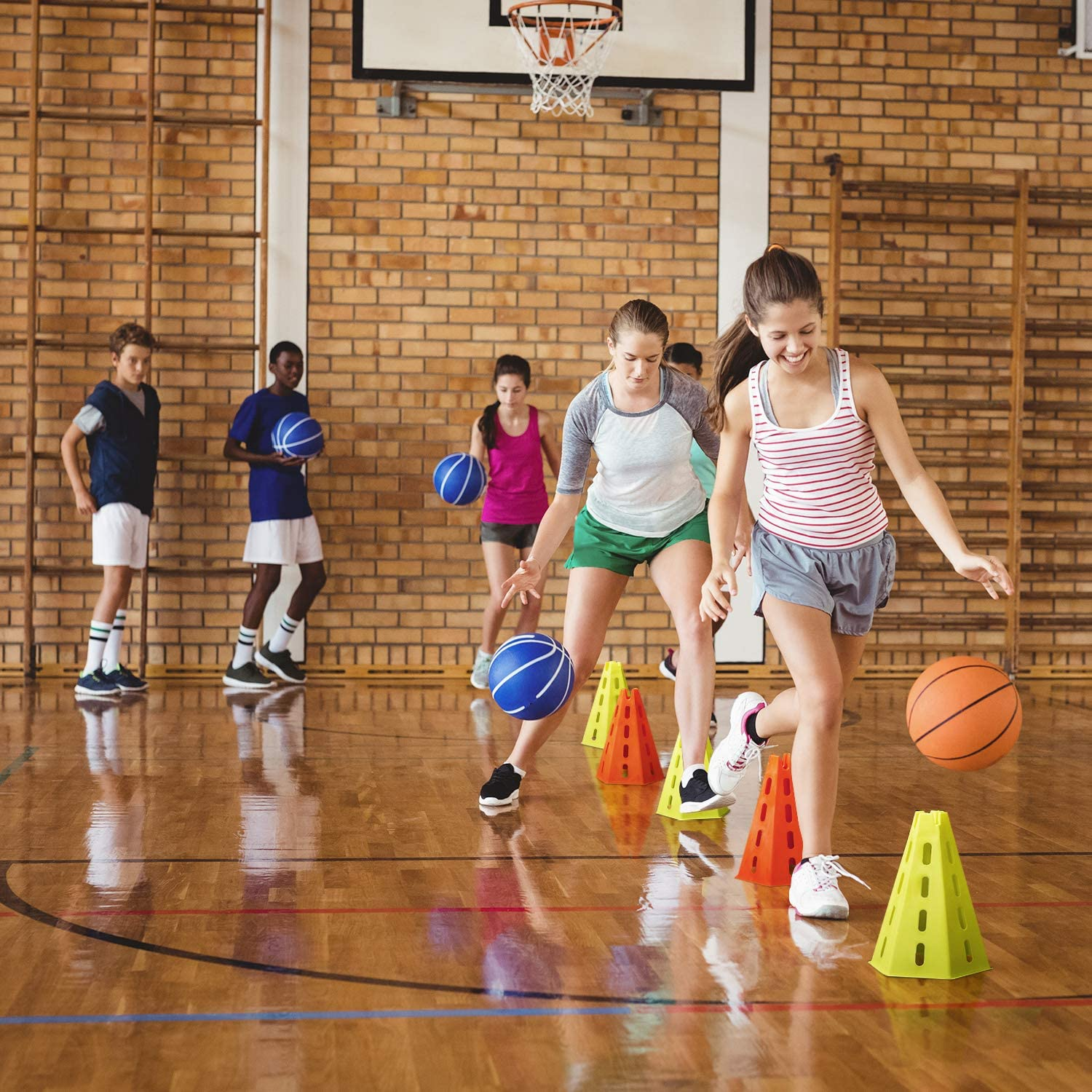 Yes4All Speed Training Agility Hurdles Cone Set for Athletes - Speed and Agility Training Equipment for Soccer Basketball Football Hurdle Training image number 4