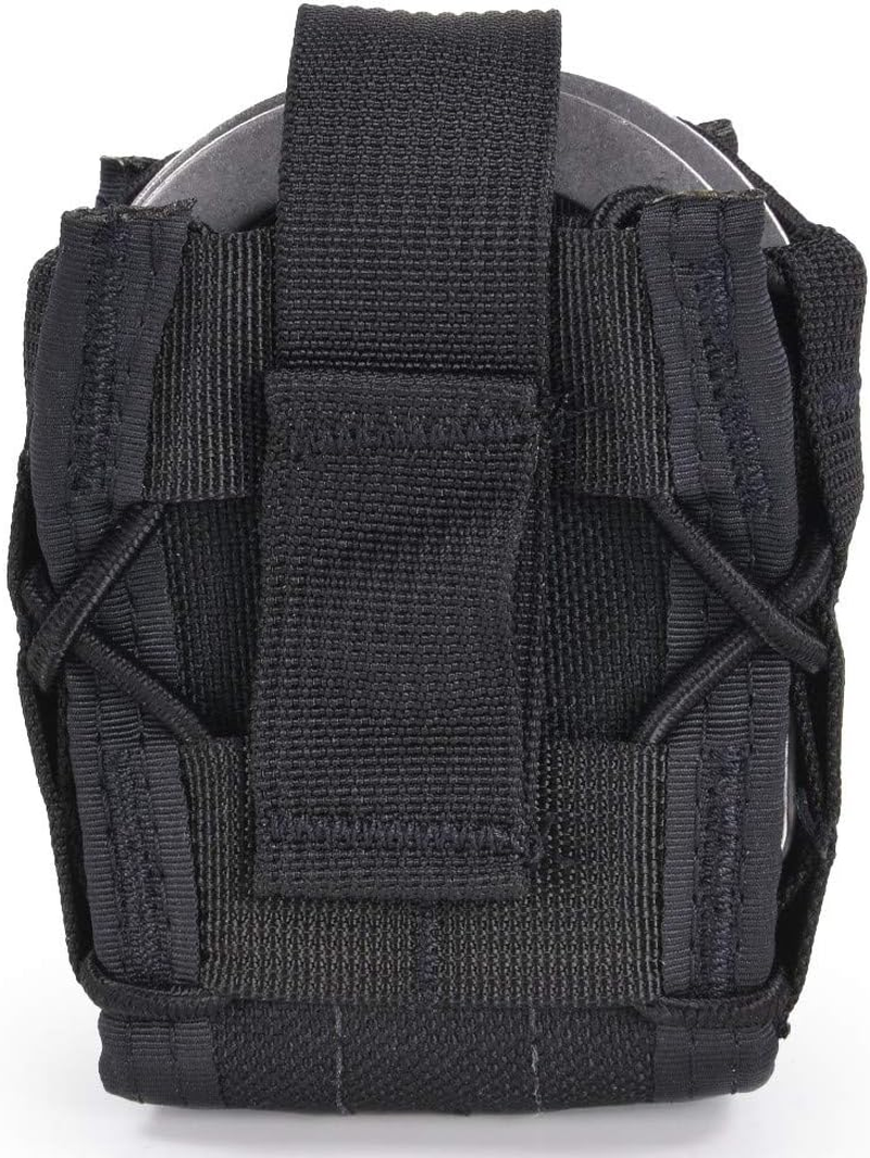 Double Handcuff Holster, Open Top Handcuff Case, Law Enforcement Cuff Pouch for Duty Belt/Molle Tactical Vest image number 3