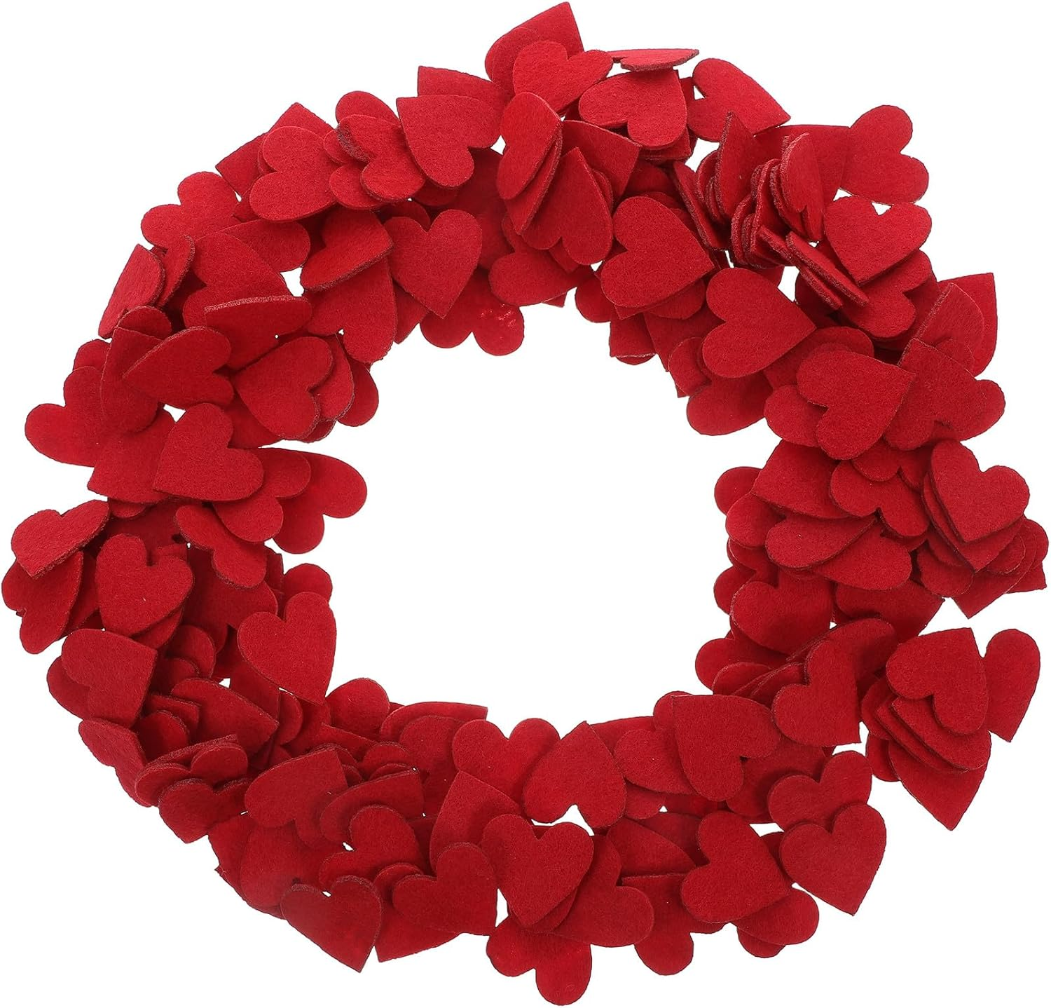 Ciieeo 200Pcs Red Felt Hearts 2.9Cm DIY Heart Confetti for Valentine&rsquo;S Day Decorations, Cake Toppers, Hanging String Garlands and Home D&eacute;cor Accents image number 4