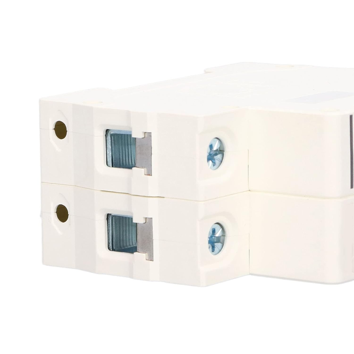 Lwuey 2P DC Miniature Circuit Breaker, 1000V 16A Low Voltage Circuits Breakers Overload Protection Switch Solar PV System Isolator Din Rail Mount Thermal Magnetic Trip DC MCB Disconnect Switches image number 1