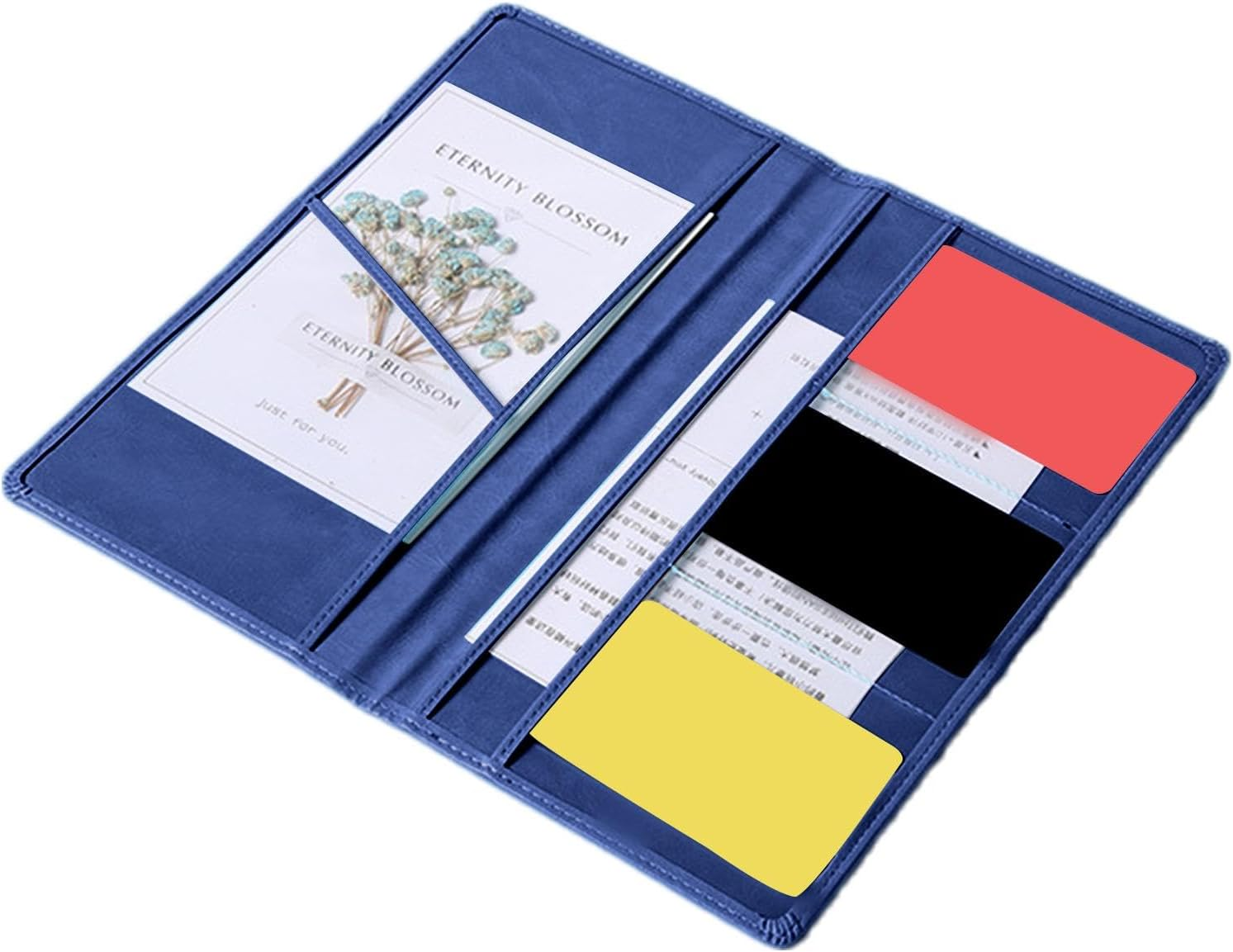 Gacqpli Car Document Bag, Wallet for Driving Licence - Car Insurance PU Wallet, Car Interior Accessories Document Folder for Documents, Cards, Driving Licence