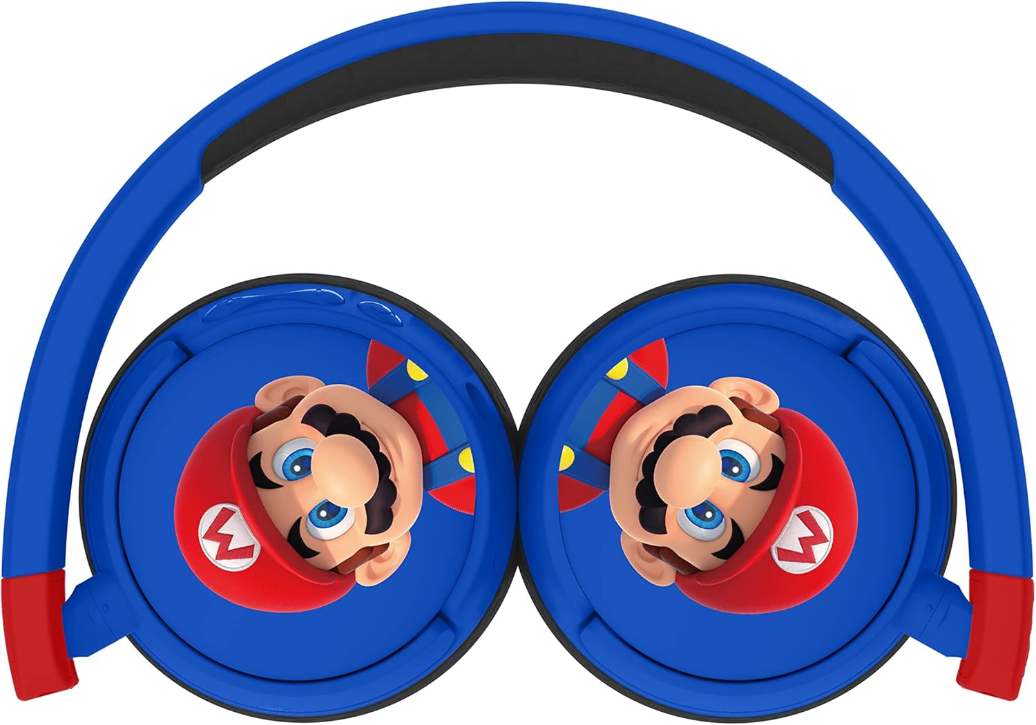 OTL Technologies SM1001 Super Mario Wireless Kids Headphones - Blue image number 4