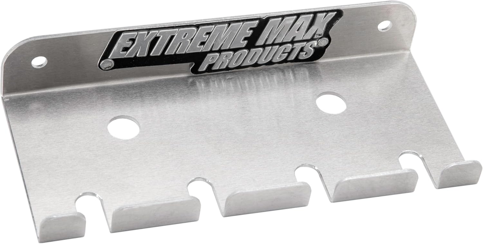 Extreme Max 5001.6297 6" Mini Air Tool Holder for Enclosed Race Trailer, Shop, Garage, Storage - Silver