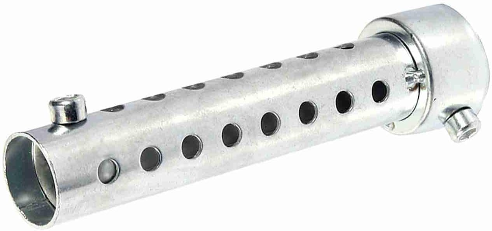 Domary Universal Motorcycle Exhaust Can DB Killer Silencer Muffler Baffle Insert Silver for Motorbike Tail Pipe (35Mm) image number 5