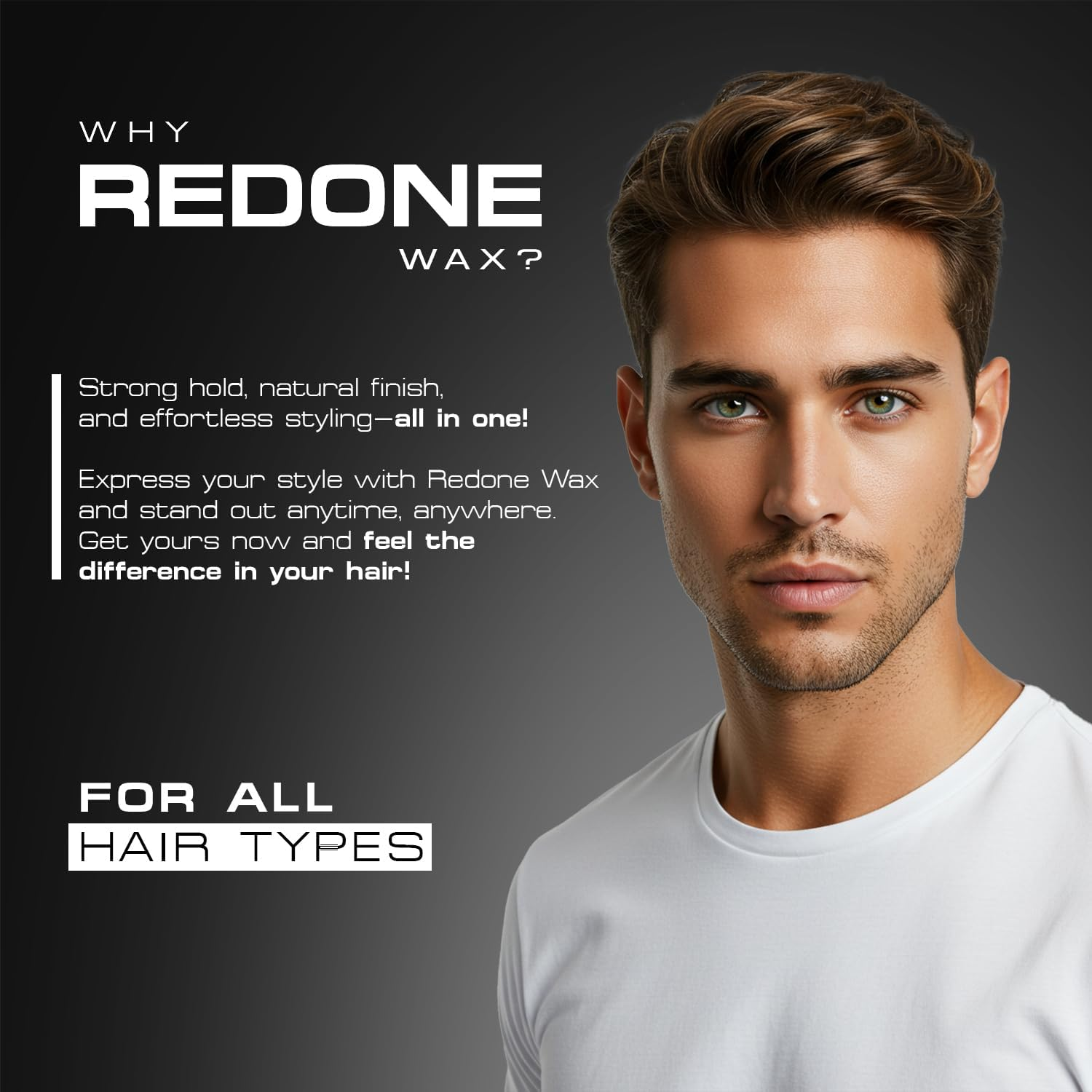 Redone Spider Hair Wax Black 100Ml - Blue image number 3