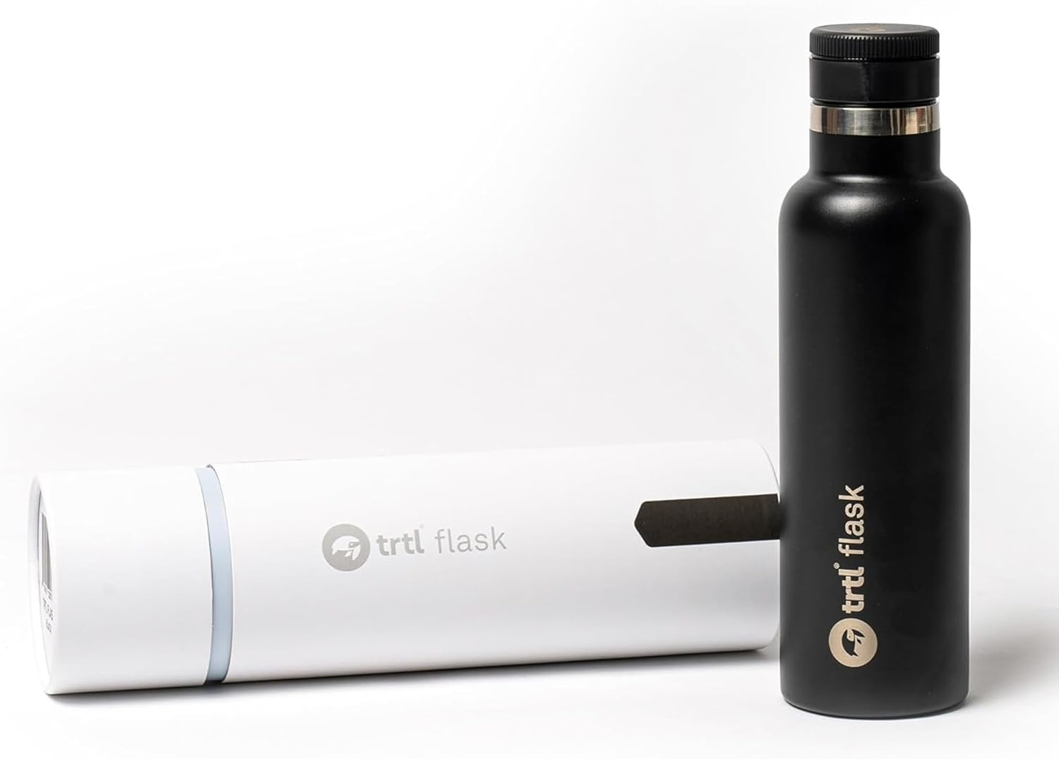 Trtl Travel Water Bottle Flask- Insulated Water Bottle That Keeps Drinks Cool for up to 24 Hours - Secure, Leak-Proof Lid image number 2