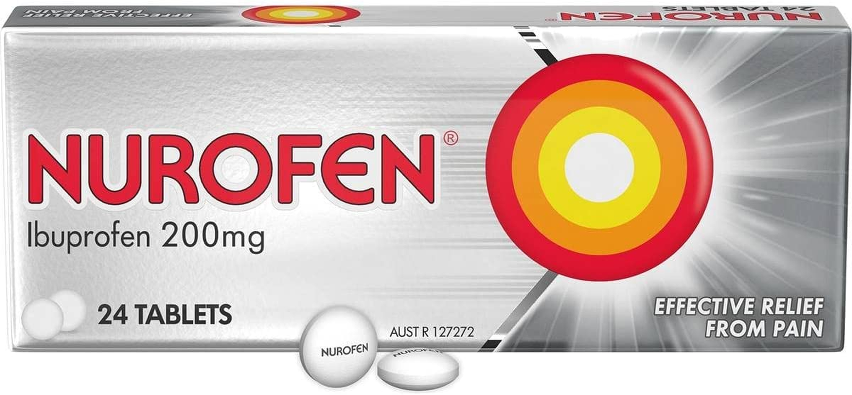Nurofen Tablets Pain and Inflammation Relief 200Mg Ibuprofen 24 Pack image number 6