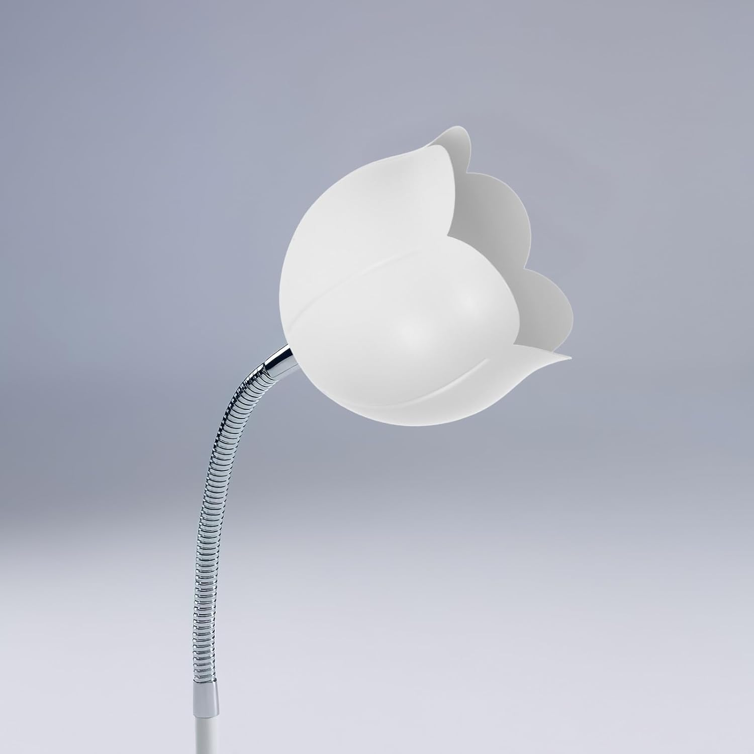 WOONEKY Bellflower Lampshade Small Flower Lamp Shade for Table Lamp Bedroom Night Light Replacement Lampshade Compatible with GU10 Bulb Holder Frame 1Cm Hole Diameter image number 4