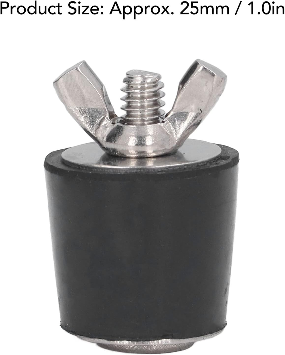 Jiawu Swimming Pool Rubber Plugs Winterizing Ensure Airtight Seal, Expansion Plugs for Preventing Water Enter Pipes during Winter 2Pcs for Pool Maintenance 25Mm image number 5