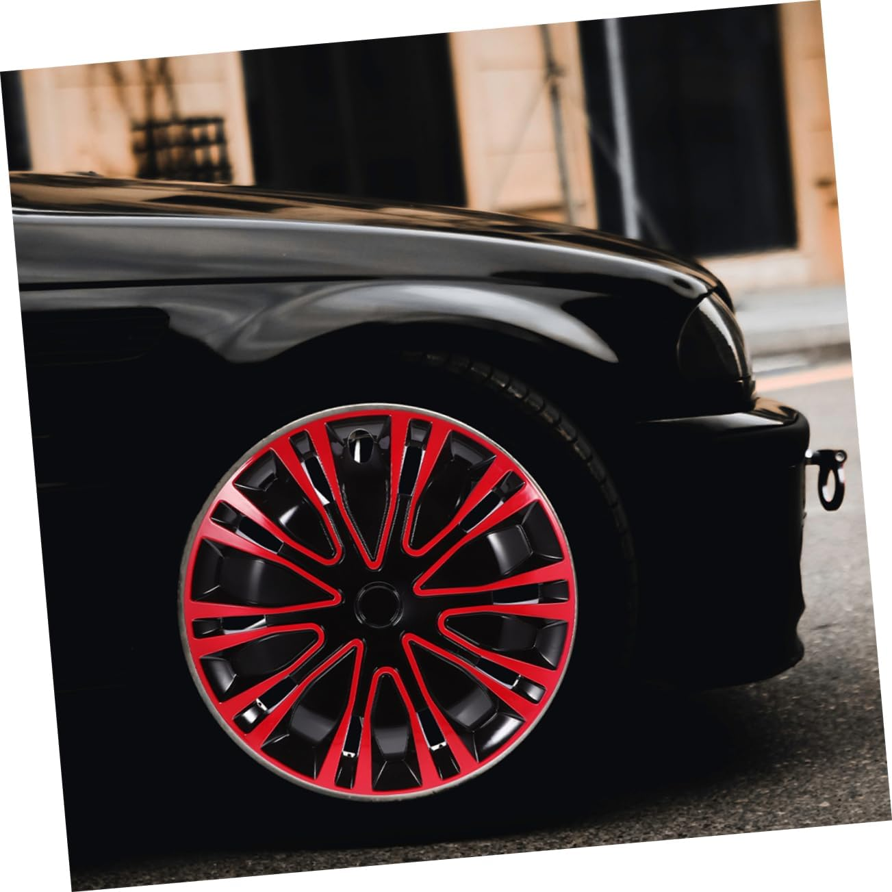 OSOLADY 2Pcs Car Wheel Hub Caps Decorative Wheel Rim Covers Fluorescent Tire Valve Caps Fit for Cars Trucks Suvs Automotive Accessories image number 5