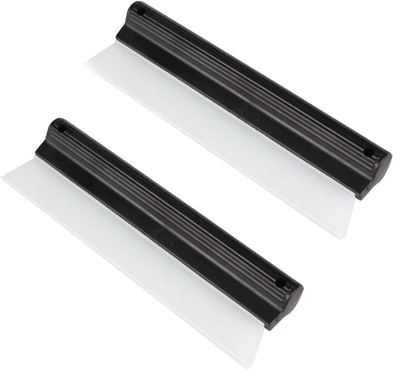 2 Pack Cleaning Squeegee Blades Soft Silicone Squeegee for Shower, Kitchen, Window and Car Glass (Style1, One Size) image number 4