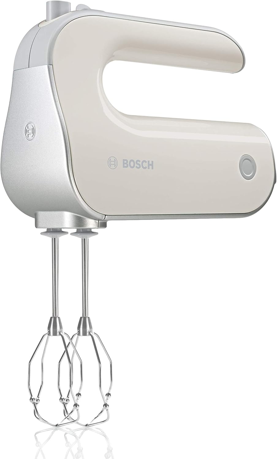 Bosch MFQ4030L Hand Mixers &ndash; Fineccr Eeamer Stainless Steel Whisk, Mixfu&szlig; Disposal Unitconnection for Mixing Foot and Shredder, Mineral Grey/Silver Gentle Rosa/Silber