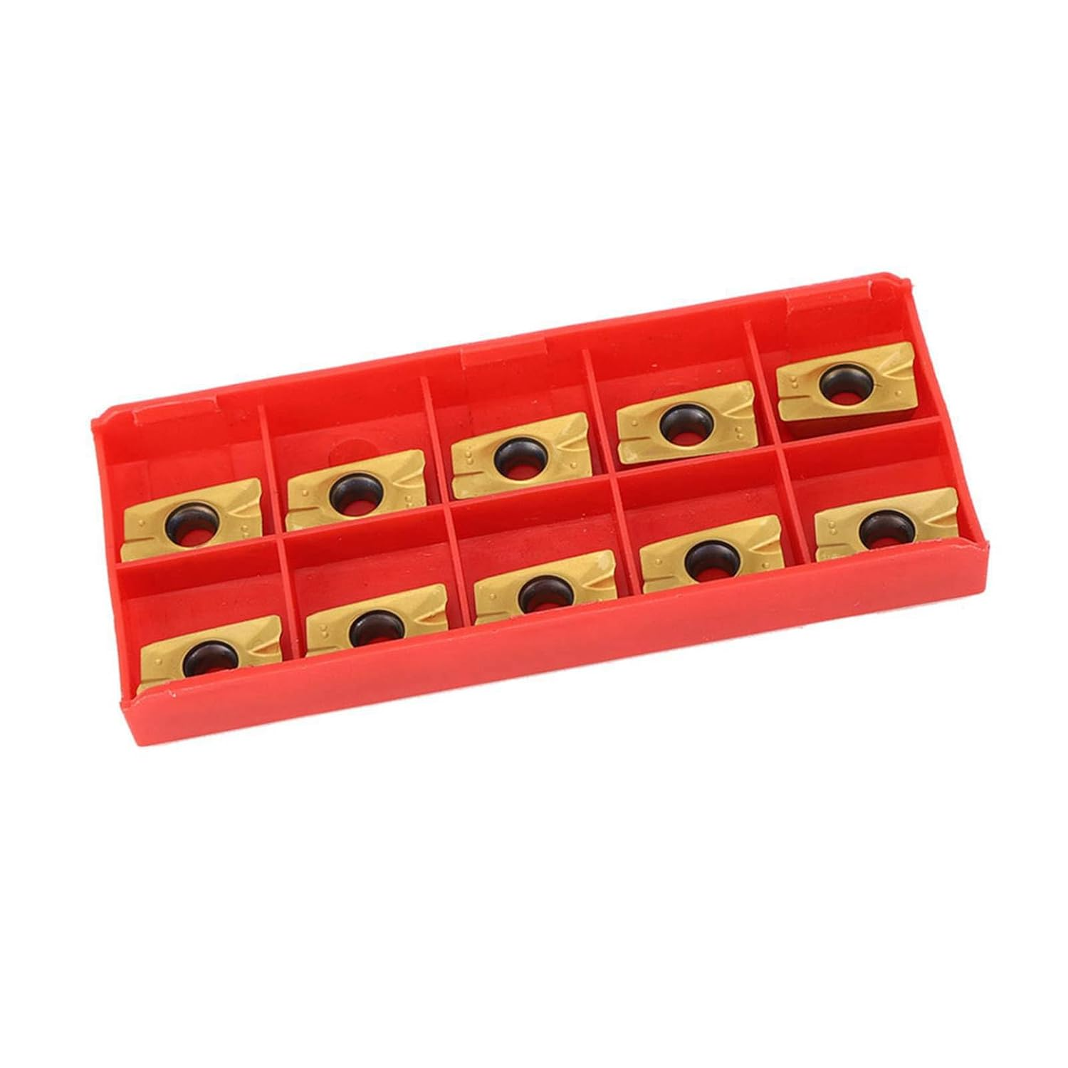 CHICIRIS Long Service Life Carbide Turning Inserts APMT1604 for Fine Milling 10PCS Cemented Carbide Inserts 15-50HRC, Steel/Stainless Steel Processing image number 2