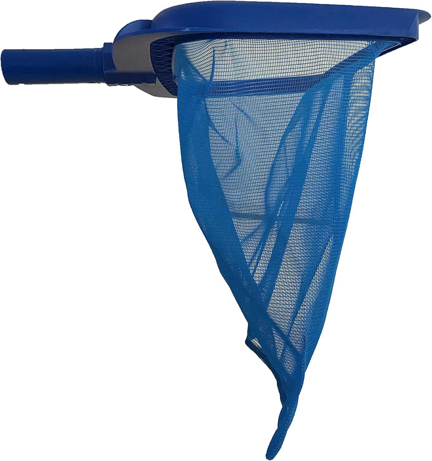 Australian Deep Net Pool Rake Blue Plastic Frame and Nylon Net image number 2