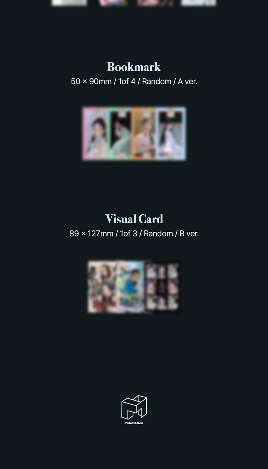 HEEJIN K 1St Mini Album B Version Cd+1P Folded Poster on Pack+50P Booklet+1Ea Special Class Objekt+1Ea Sticker+1P Clear Photocard+1Ea Photo Stand+Tracking Sealed image number 4