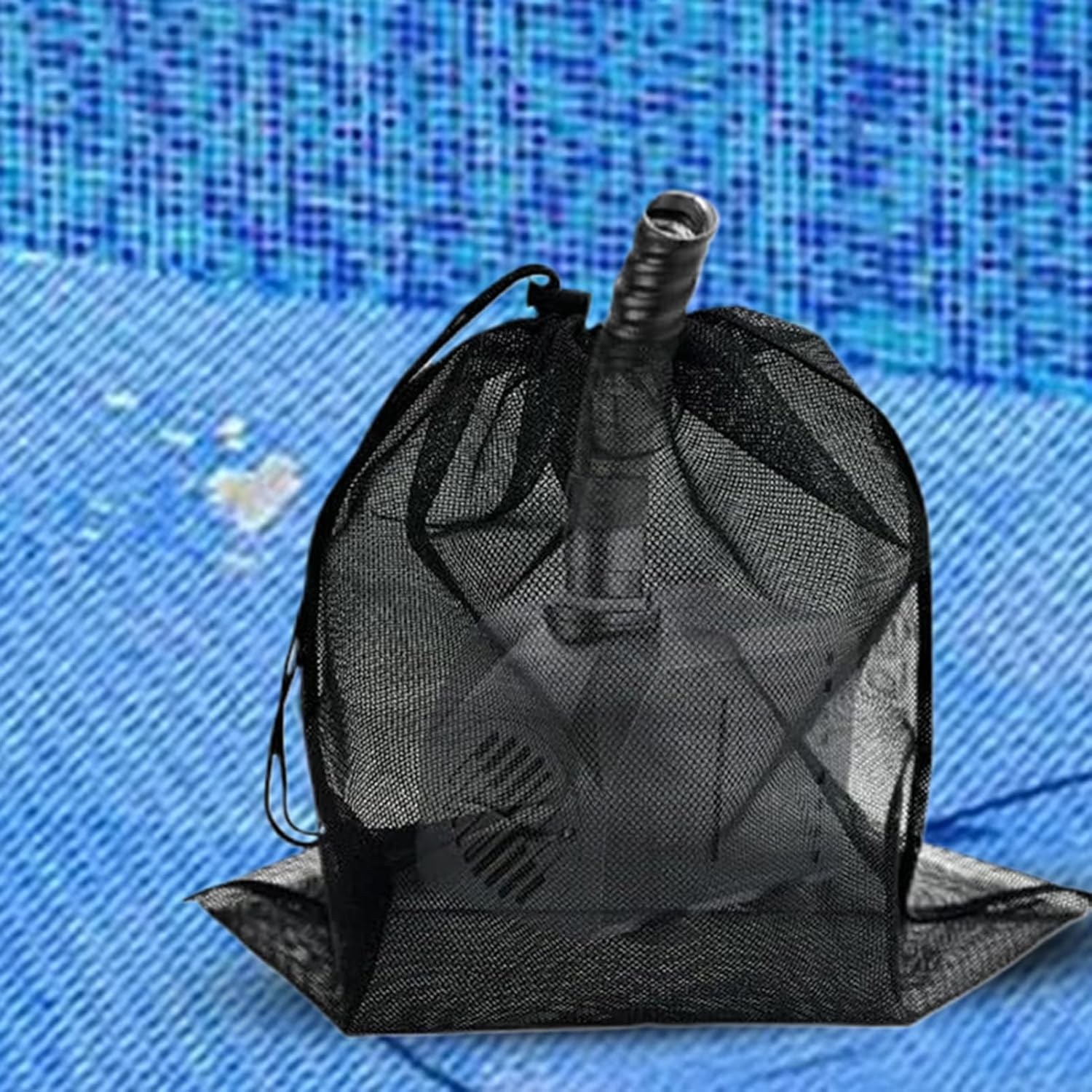Water Pump Filter Bag | Outdoor Mesh Water Pump Bag - Weatherproof Barrier Box Cover Filtration Accessories for Garden Yard Parks Outdoor Lawn image number 1