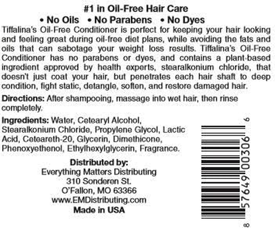 Tiffalina'S Oil-Free Hair Kit image number 1