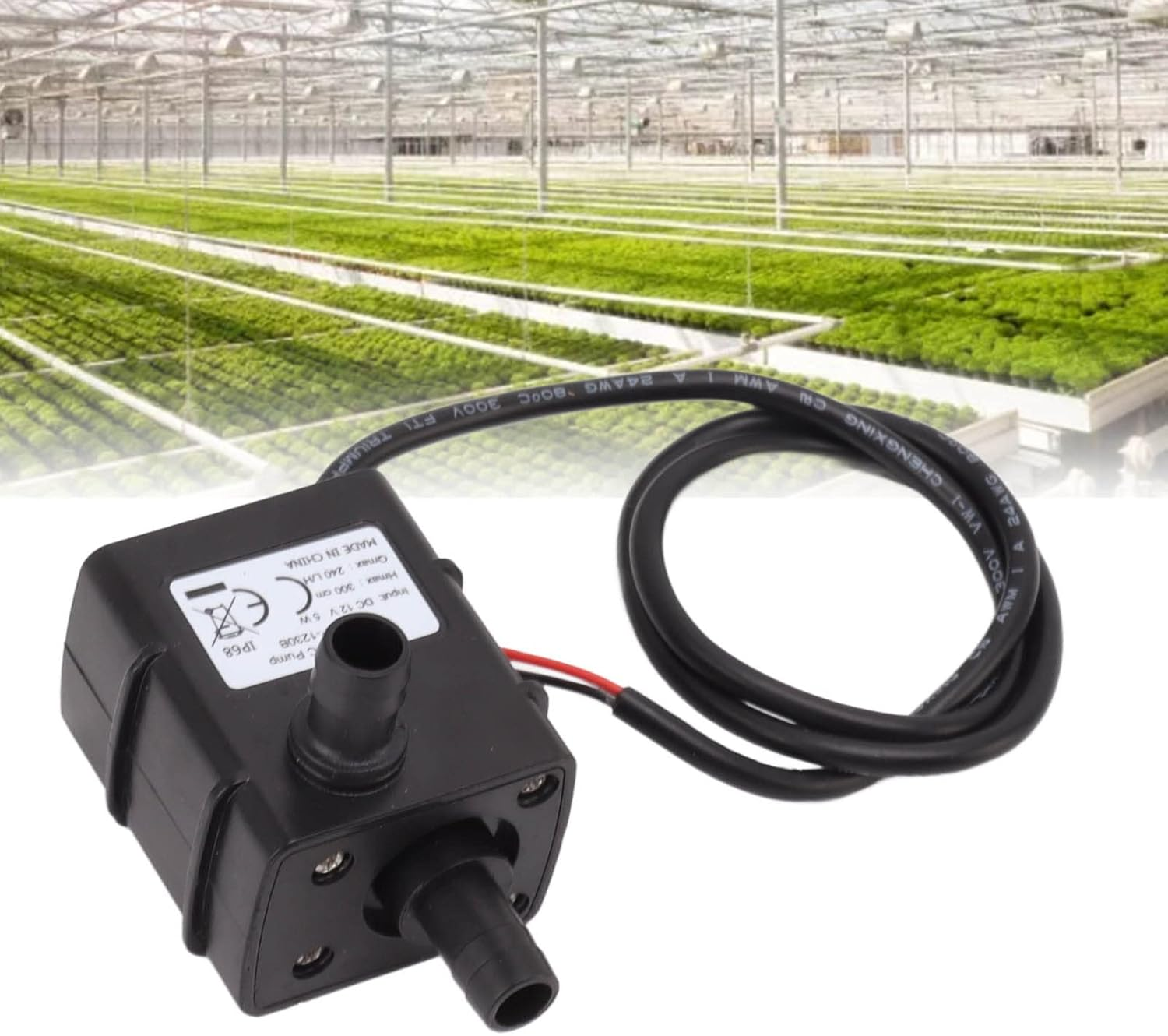 Mini Water Cooling Submersible Pump with High Sensitivity for Pet Water Supply, Maximum Lift 300CM Modern Soilless Cultivation Supply image number 1