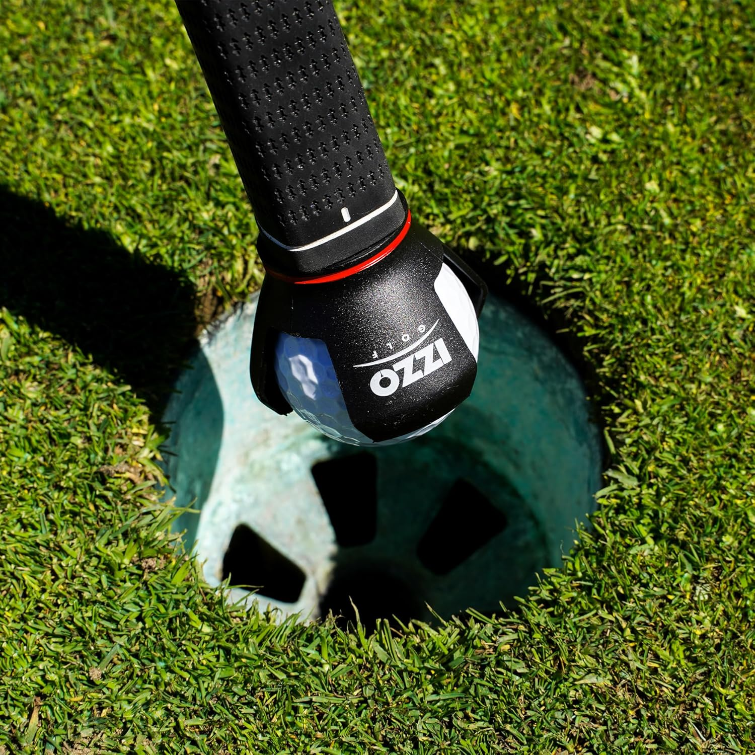 IZZO Golf Ball Grabber for End of Putter, Screw-In 3-Prong Golf Ball Retriever for Putter
