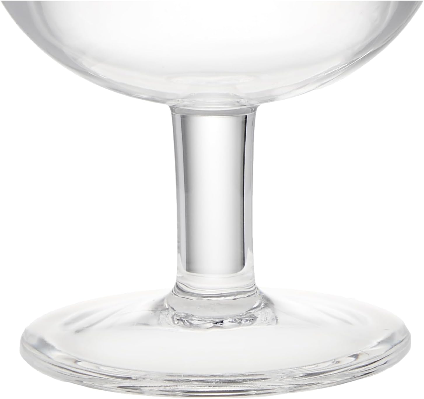 Abode Homewares Design Stacking Simple Short Stem Wine Glass, Capacity Approx. 9.0 Fl Oz (254 Ml), Height 5.1 Inches (13 Cm), Weight 4.5 Oz (126 G), Safe for Kids, Cafe Tableware, Lightweight, image number 1