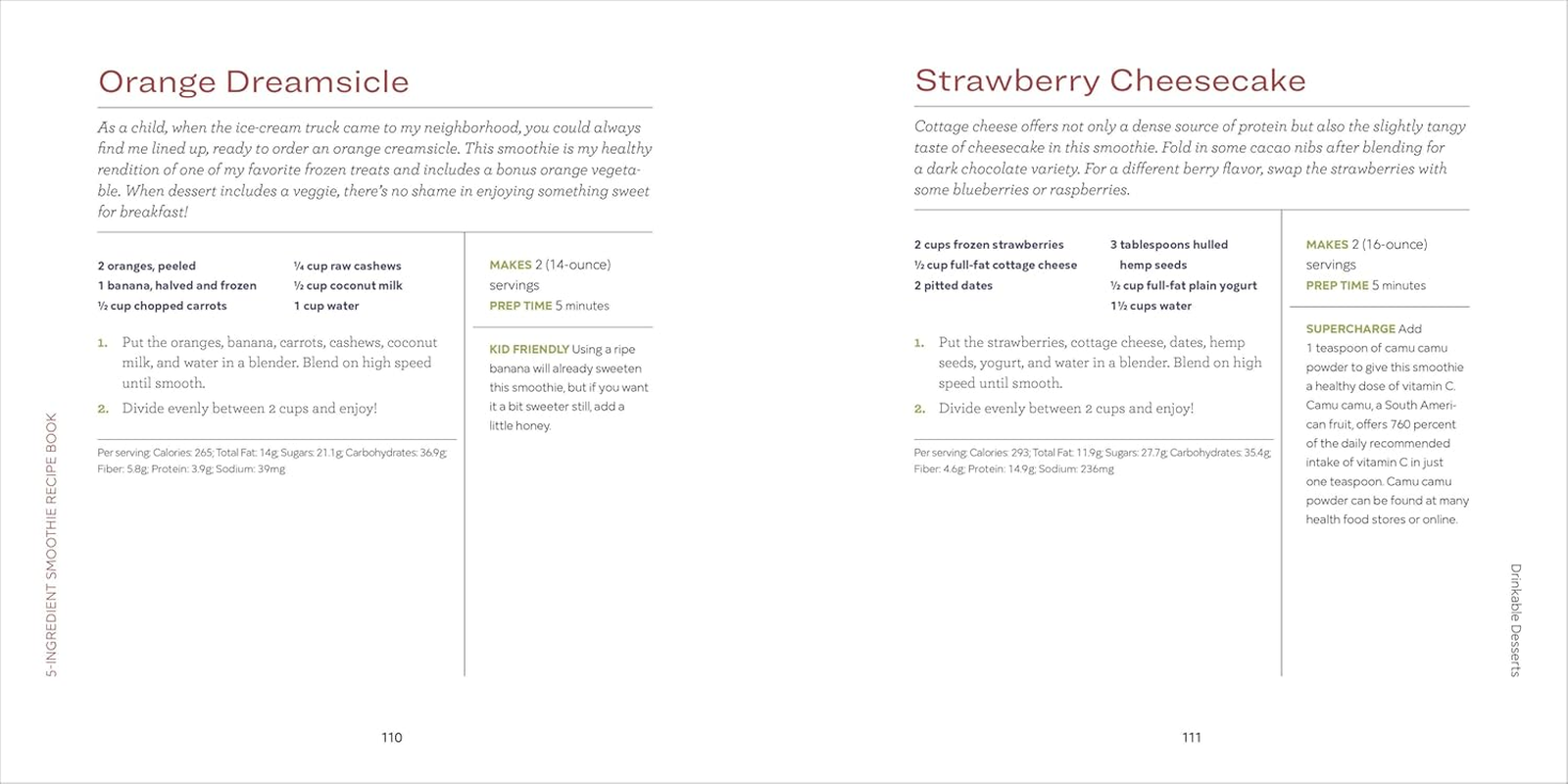 5-Ingredient Smoothie Recipe Book: 100 Nutrient-Packed Smoothies image number 2