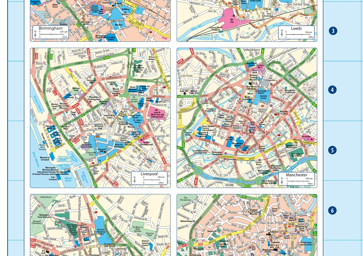 2026 Collins Road Map of Britain: Clear and Detailed Folded Map of Scotland image number 1