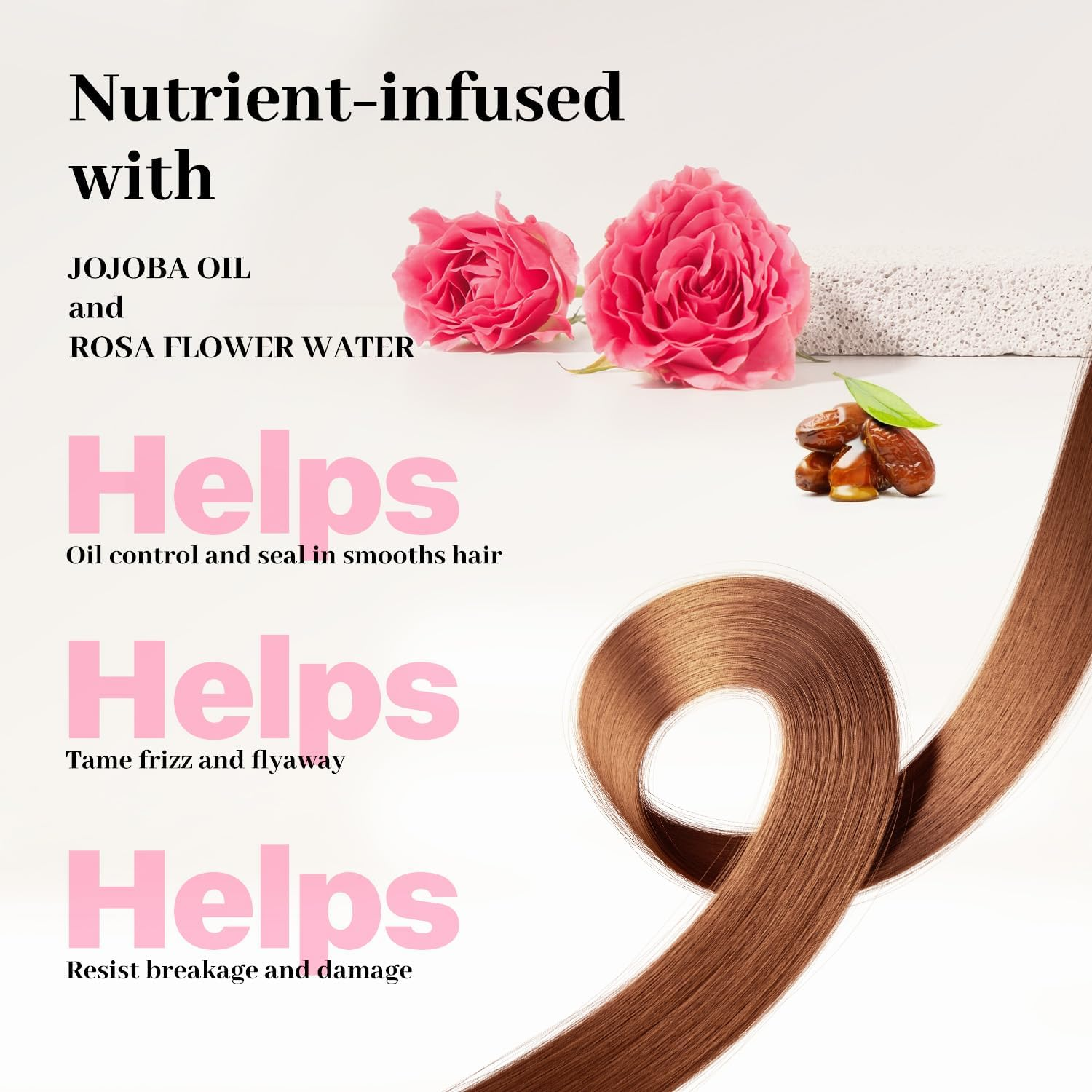 Immetee Synthetic Wig Leave-In Conditioning Spray,Wig Moisturing & Hydrating,Natural Synthetic Hair Wigs 120Ml/4.05Fl. Oz. image number 1