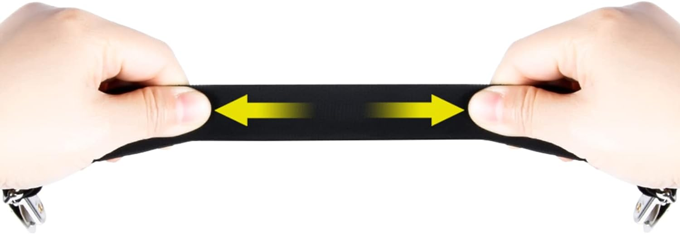 Motorcycle Pant Leg Clamps, Adjustable Boot Straps Clips Pant Stirrups Elastic Leg Straps for Women and Men Favors image number 5