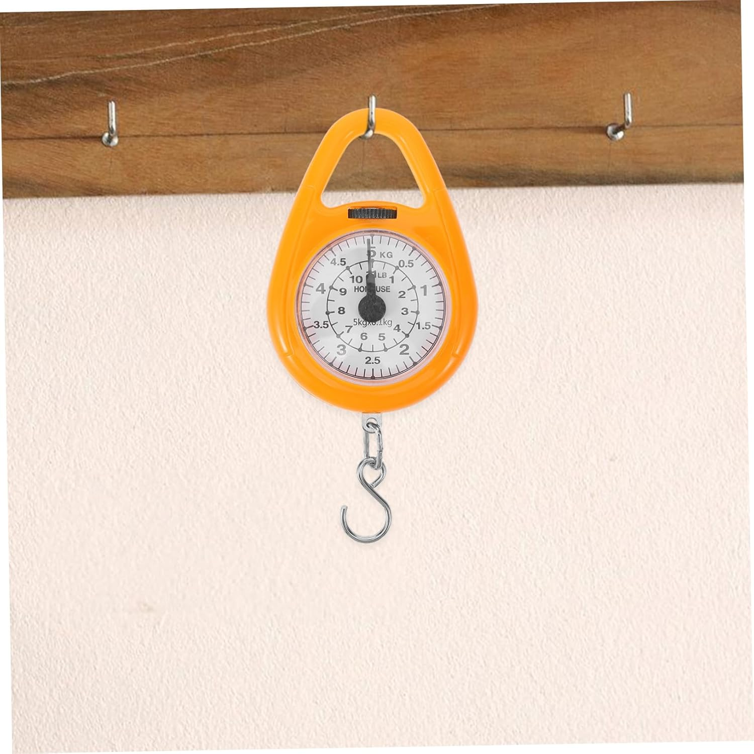 NAMOARLY Spring Balance Portable Handheld Large Scales Suitcases Scale for Luggage Travel Hanging Weigh Steel image number 1