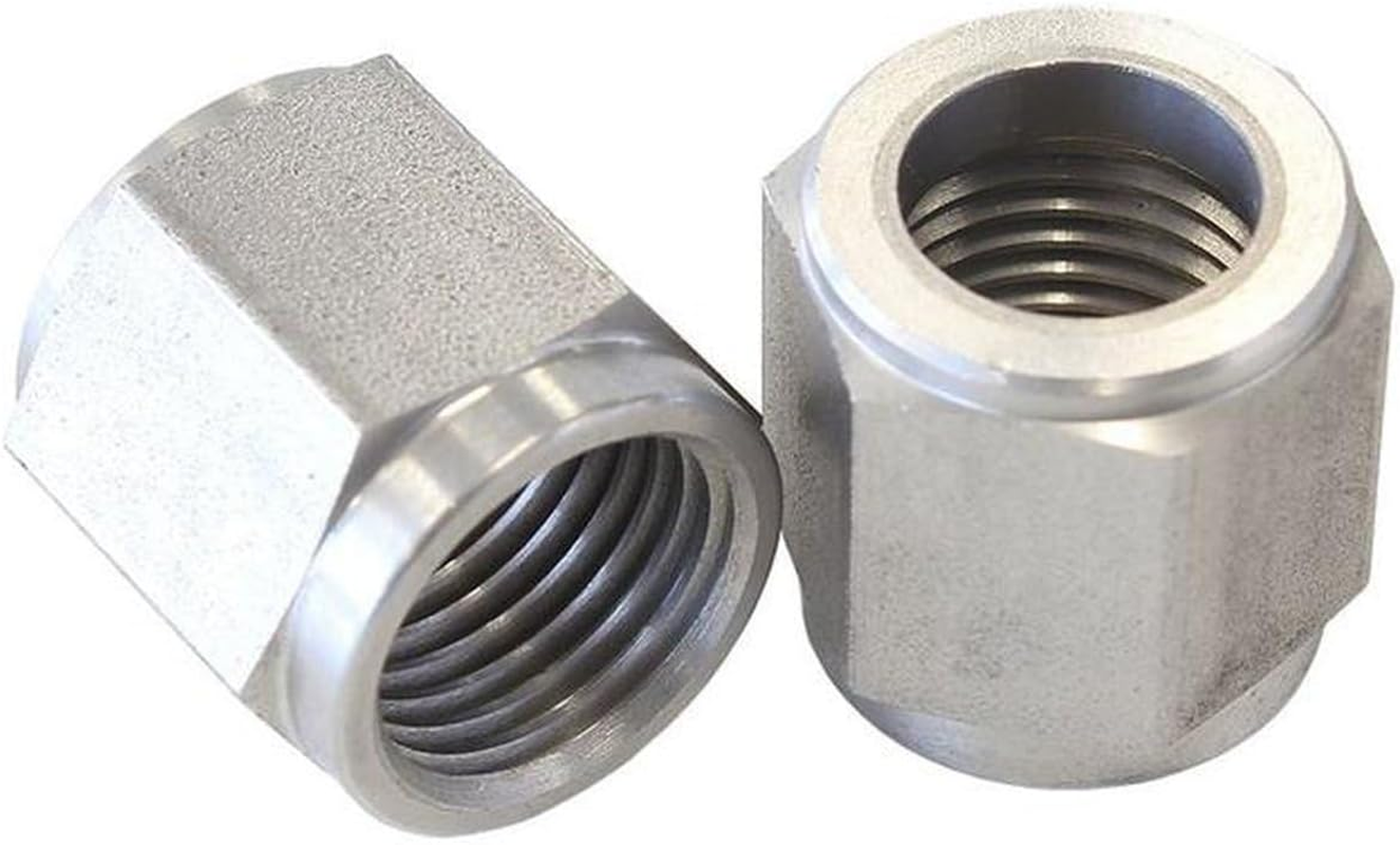 Aeroflow -8AN Stainless Steel Tube Nut to 1/2" Tube (AF818-08-SS)
