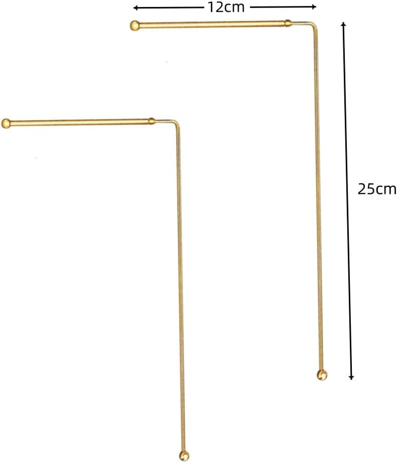 Naisfei 2 PCS Copper Dowsing Rods,99.9% Pure Copper Divining Rods Fit for Ghost Hunting Tools, Divining Water, Treasure, Buried Items Etc(4.72 X 9.84 Inch / 12 X 25 Cm) image number 3