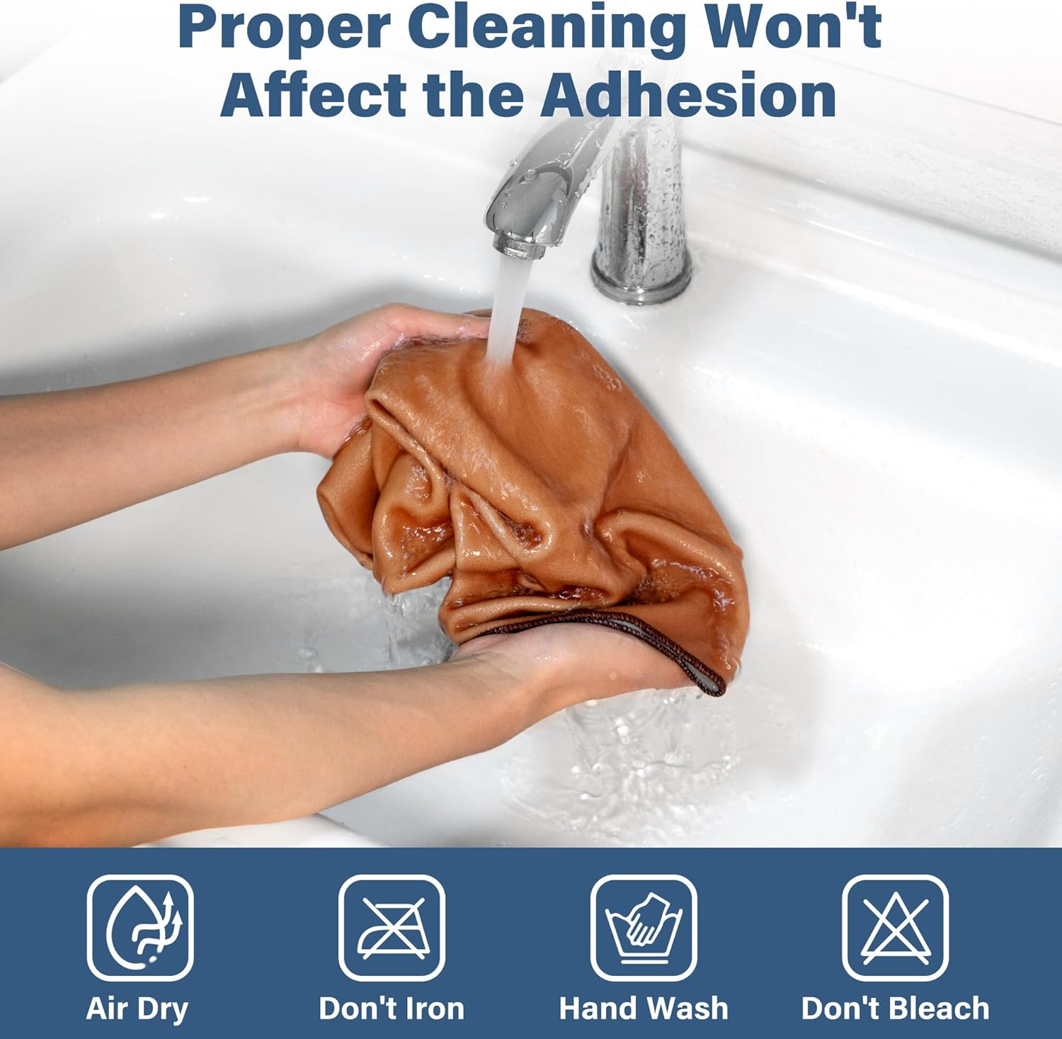 Walking Way Self-Adhesive Magic Cloth Camera Wrap, Protective Wrap, Universal Storage Cloth, Anti-Scratch, Dustproof, Washable Lens Pouch for DSLR, Smartphones, Laptops, Cosmetic, Household Items image number 2